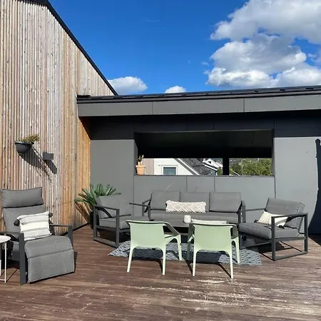Villa Funkishus Sentralt I Tromsdalen *